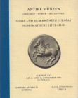 STERNBERG F. – APPARUTI G. - Auktion XVI. Zurich, 15\16 – November, 1985. Antike munzen griechen, Romer - Byzantiner. Gold und silbermunzen Europas, N...
