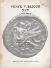 MONNAIES ET MEDAILLES. Vente pubblique N. XXV. Monnaies grecques, romaines et bizantines, Coins of Palestine, livres de numismatiques. Basel, 17 – Nov...