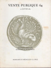 MUNZEN und MEDAILLEN. – Vente publique 64. Basel, 30 - Janvier, 1984. Monnaies grecques, Romaines et Byzantines. Pp. 47, nn. 354, tavv. 31. Ril. edito...