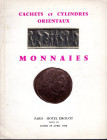 VINCHON J. – Paris, 25 – April, 1966. Collection de Cahet et cilyndres orientaux, monnaie grecques, romaines, byzantines, francaise, entrngeres. Nn. 3...