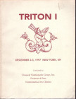 CNG - FREMAN & SEAR - ARS CLASSICA. Triton I. New York, 2\3 - December, 1997. Collection of greek, Part. II collection Goodman Republican roman coins....