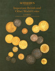 SOTHEBY’S. - London, 13 – February, 1986. Important british and other world coins. Pp. n. numerate, nn. 490, tavv. 4 a colori + tavv. b\n. ril. ed. bu...