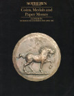 SOTHEBY’S. – London, 9\10 – April, 1992. Ancient, islamic, renaissance medal……. pp.82, nn. 912, tavv. 25. Ril. editoriale, buono stato, lista prezzi A...