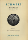 BANK LEU AG. - Auktion 3. Zurich, 26\27 - April, 1972. Munzsammlung Heiner Stuker I teil. Pp. 54, nn. 945, tavv. 30. ril ed lista prezzi Val. e Agg. o...