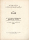 PILARTZ H. - Auktion XVI. Koln, 16\18 - November, 1967. Munzen antike, neuzeit…... pp. 96, nn. 2466, tavv. 29. ril ed ottimo stato.