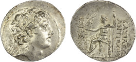 SELEUKID KINGDOM: Antiochos IV Epiphanes, 175-164 BC, AR tetradrachm (16.46g), Antioch on the Orontes, ca. 173-168 BC, SC-1397a, Series 2, diademed he...