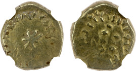 ARAB-BYZANTINE: Anonymous, 712-714, AV solidus, A-122, Balaguer, contemporary imitation, with poorly engraved Hijri date that could be either XCIII fo...