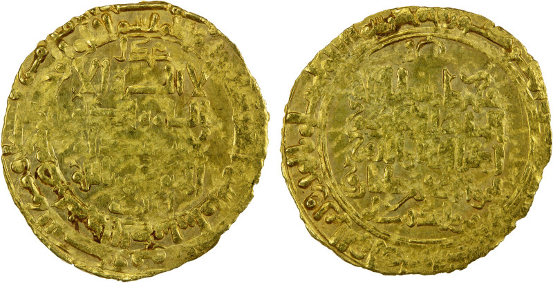 GREAT SELJUQ: Barkiyaruq, 1093-1105, AV dinar (1.66g), Amul, AH49(1), A-1682, ci...