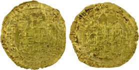 GREAT SELJUQ: Barkiyaruq, 1093-1105, AV dinar (1.84g), Amul, AH49x, A-1682, citing the governor Il-Aba (cited on all dinars of Amul AH491-496), clear ...