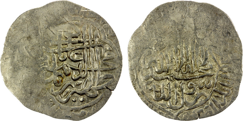 MUGHAL: Babur, 1504-1530, AR shahrukhi (4.50g), NM, generally as Rahman-72, A-24...