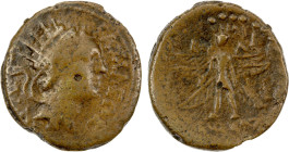 SELEUKID KINGDOM: Antiochos IV Epiphanes, 175-164 BC, AE21 (5.07g), Byblos (Gebal), ca. 168-164 BC, CSE-696, SC-1443 (plate example in both), quasi-mu...