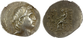 SELEUKID KINGDOM: Demetrios I Soter, 162-150 BC, AR tetradrachm (16.58g), Antioch on the Orontes, SE 160 (153/2 BC), SC-1641.5a, diademed head right, ...