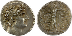SELEUKID KINGDOM: Antiochos VIII Epiphanes (Grypos), sole reign, 121-96 BC, AR tetradrachm (16.58g), Antioch on the Orontes, 121-113 BC, SC-2298.2f, s...