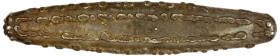 LAOS: Kingdom of Vientiane, 17th-18th century, BI 11/2 tamlung (89.92g), Mitch-3013/15, "Hoi money", also known as "tiger tongue" money, was a larger ...