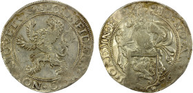 HOLLAND: United Netherlands, AR lion daalder (27.25g), 1(5)76, Dav-8838, some areas of weakness, traces of luster, VF-EF.

Estimate: USD 125 - 175