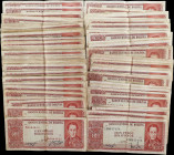 BOLIVIA. Lot of (170). Banco Central de Bolivia. 100 Pesos, 1962. P-163, 164 & 164A. Fine to Very Fine.
Damage/Issues are found on some of the notes....