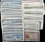 CAMBODIA. Lot of (122). Banque Nationale du Cambodge. 1, 5, 50 & 100 Riels, ND (1955-72). P-2, 4, 7d, 8c, 10c, 12b & 13b. About Uncirculated to Uncirc...