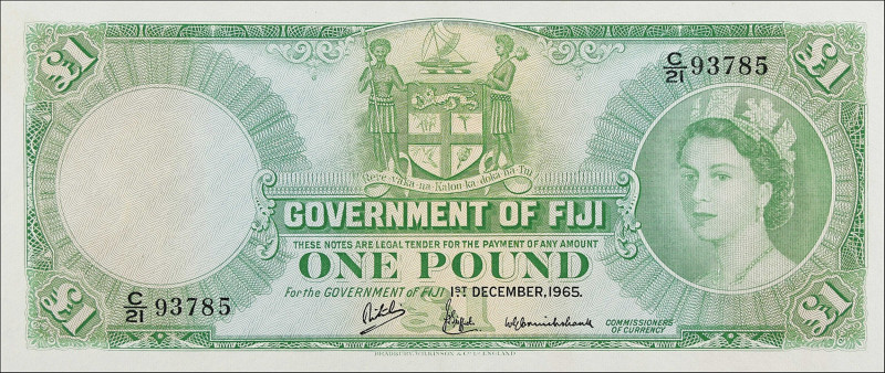 FIJI. Government of Fiji. 1 Pound, 1965. P-53g.

Estimate: $150.00- $300.00