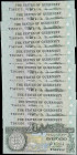 GUERNSEY. Lot of (14). States Treasurer of The States of Guernsey. 1 Pound, ND (1991-2016). P-52c. Uncirculated.

Estimate: $100.00- $150.00