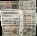 HUNGARY. Lot of (80). Magyar Nemzeti Bank. 10, 20, 50 & 100 Pengo, 1930-45. P-98, 99, 100, 109, 110 & 111. Fine to About Uncirculated.
Some consecuti...
