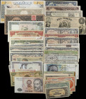 MIXED LOTS. Lot of (87). Mixed Banks. Mixed Denomination, Mixed Dates. P-Various. Very Fine to Extremely Fine.
Included are notes from Algeria, Yugos...