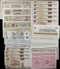 MIXED LOTS. Lot of (62). Mixed Banks. Mixed Denomination, Mixed Dates. P-Various. Very Fine to Uncirculated.
Included are notes from Serbia, Yugoslav...