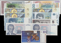MIXED LOTS. Lot of (13). Mixed Banks. Mixed Denominations, 1986-2004. P-Various. Uncirculated.
13 pieces in lot. A modern Slavic assortment.

Estim...