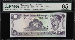 MIXED LOTS. Lot of (5). Mixed Banks. Mixed Denomination, ND (1971-2006). P-29d, 105s, 140, 318a* & 322c*. PMG Gem Uncirculated 65 EPQ to PCGS Currency...