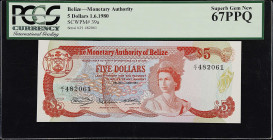 MIXED LOTS. Lot of (5). Mixed Banks. Mixed Denomination, ND (1967-2003). P-8a, 33c, 39a, 43u & 173b. PCGS Currency Choice About New 58 PPQ to PMG Supe...