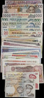 MIXED LOTS. Lesotho, Malawi, Sao Tome, Sierra Leone, & Swaziland. Lot of (45). Mixed Banks. Mixed Denomination, ND (1977-2003). P-Various. Very Fine t...