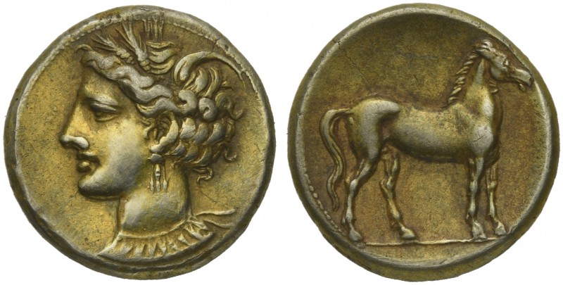 The Carthaginians in the Mediterranean, Africa, Carthage, Stater, ca. 290-270 BC...