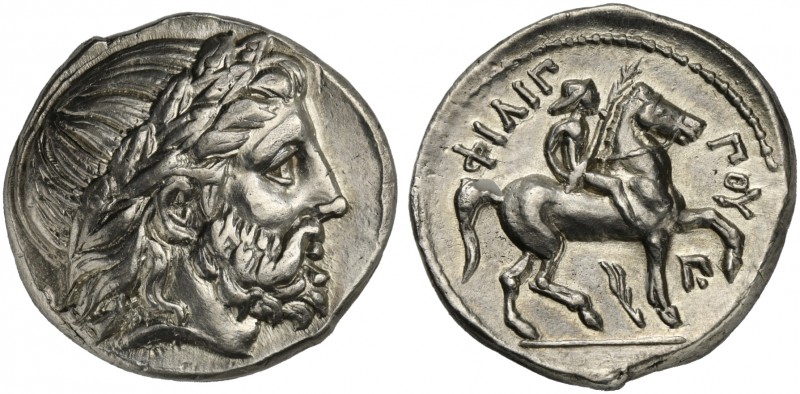 Kings of Macedon, Amphipolis, Tetradrachm in the name of Philip II, ca. 323-317 ...