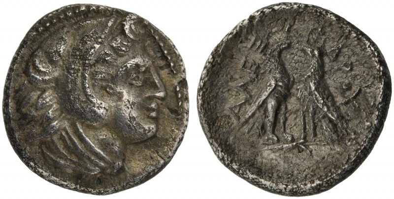 Kings of Macedon, Amphipolis, Diobol in the name of Alexander III, ca. 336-323 B...