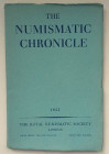 AA.VV. The Numismatic Chronicle the Royal Numismatic Society. London 1953, Sixth Series, vol. XIII, No. XLIII. Brossura ed. pp. 194-xvi-20, ill. in b/...
