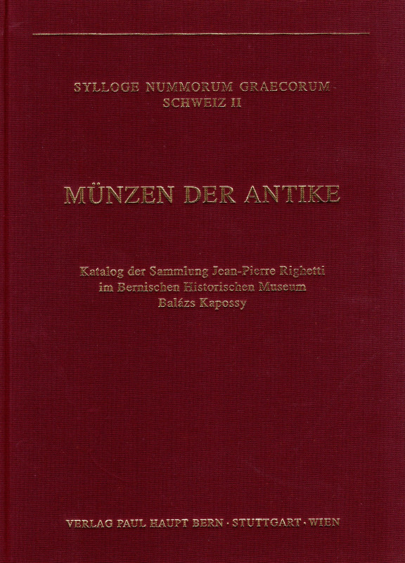 SYLLOGE NUMMORUM GRAECORUM.SCHWEIZ II - Munnzen der Antike - Katalog der Sammlun...