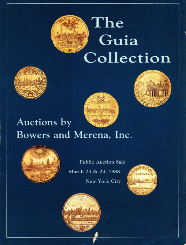 BOWERS and MERENA, Inc. New York, 23\24 - March, 1988. The Guia collection. Worl...