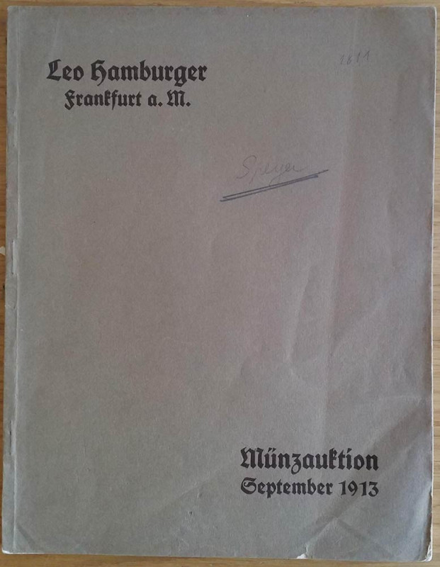 Hamburger L. Katalog Munzen und Medaillen, Mittelalter und Neuzeit. Sammlung des...