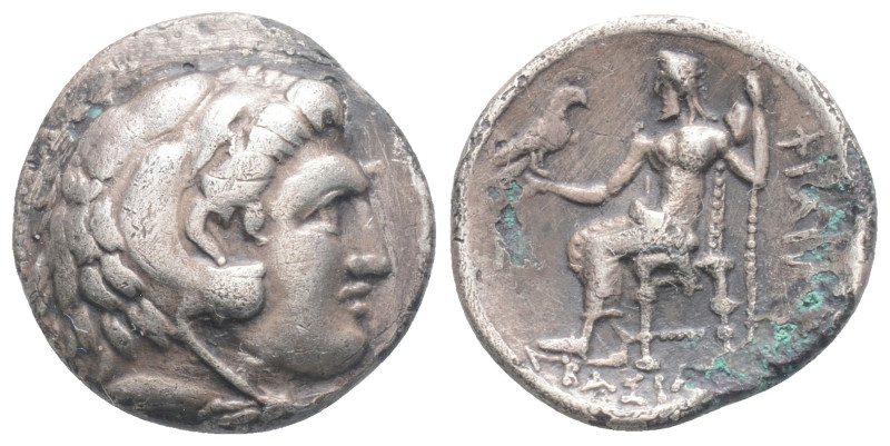 Kingdom of Macedon. Alexander III 'the Great' AR Drachm. circa 310-301 BC, 3 g.1...