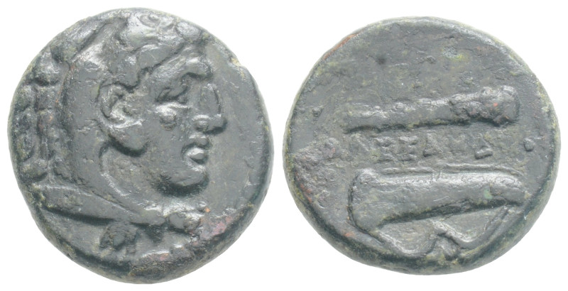 KINGS OF MACEDON. Alexander III 'the Great' (336-323 BC). Ae Unit. Uncertain min...