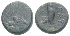 Greek TROAS, Dardanos (4th-3rd century BC) AE Bronze (13,4 mm, 2.7 g)