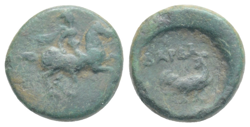 Greek TROAS, Dardanos (4th-3rd century BC) AE Bronze (11,4 mm, 1,4 g)