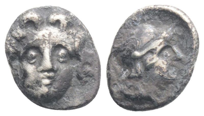Greek, PISIDIA, Selge (Circa 4th century BC) AR obol (10,8 mm, 0.90g)
