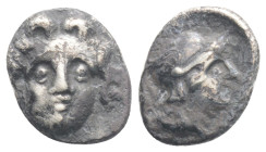 Greek, PISIDIA, Selge (Circa 4th century BC) AR obol (10,8 mm, 0.90g)