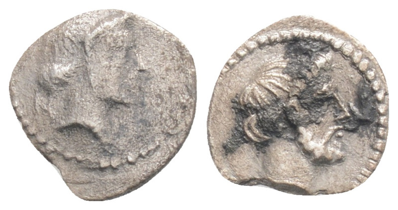 Greek CILICIA, Nagidos (Circa 400-380 BC) AR Obol (9,2 mm, 0.42g)