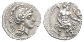 Greek CILICIA, Uncertain mint (Circa 4th century BC) AR Obol (5,6 mm, 0.77 g)