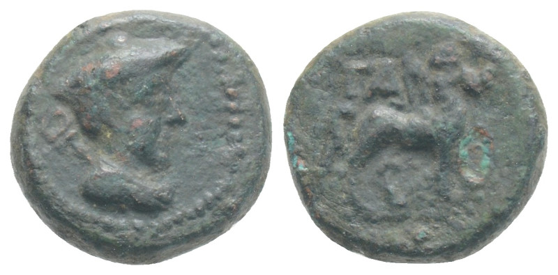 Greek Coins AE Bronze, 2 g. 11,8 mm.