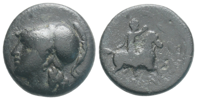 Greek coins AE bronze 3,5 g. 16 mm.