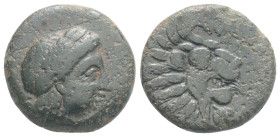 TROAS, Antandros. 4th-3rd century BC. Æ (16,1 mm, 2.8 g,