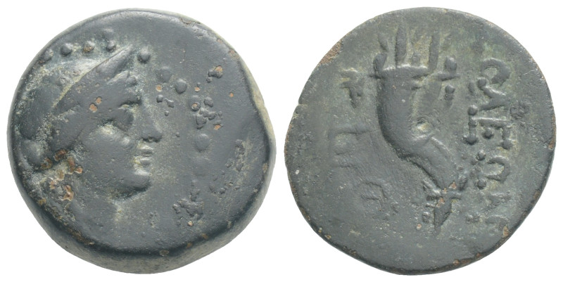 Greek Phrygia, Laodikeia. Ca. 133-67 B.C. AE (13,6 mm, 5,1 g, )