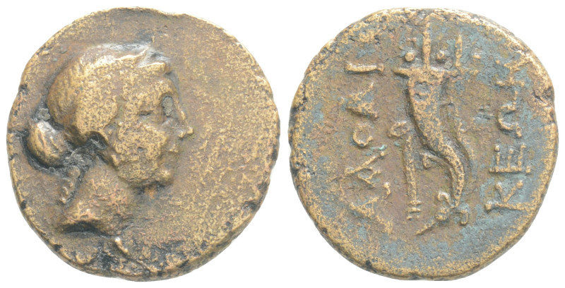 PHRYGIA. Laodikeia. Ae (Circa 158-138 BC). 4,8 g. 20,2 mm.